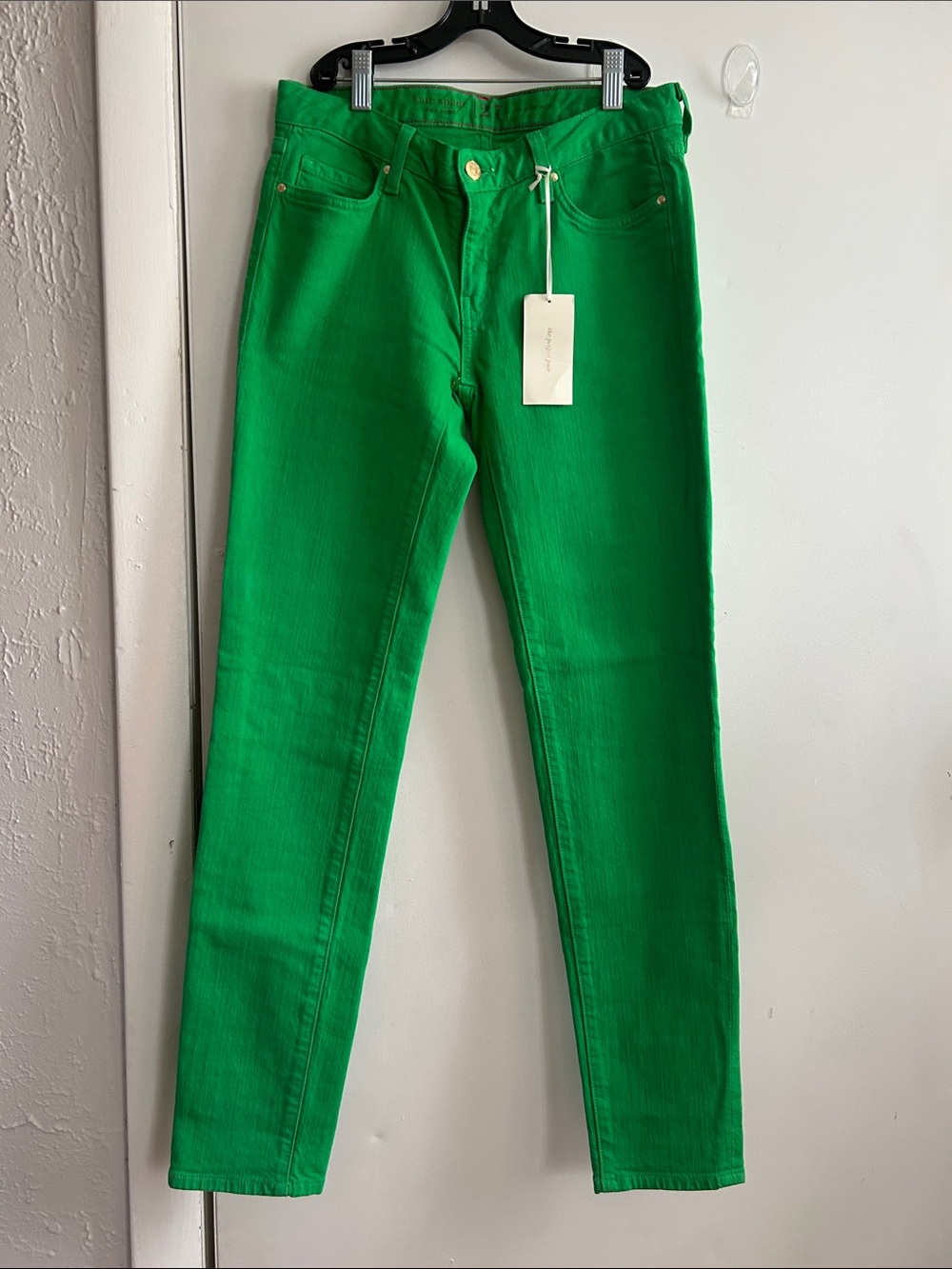 kate spade Bright Green Skinny Jeans